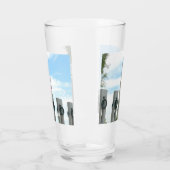 Washington Monument en WWII-herdenkingsmonument in Glas (Links)