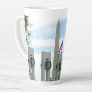 Washington Monument en WWII-herdenkingsmonument in Latte Mok