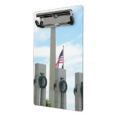 Washington Monument en WWII-herdenkingsmonument in Mini Klembord (Angled2)