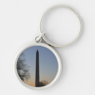 Washington Monument en WWII-herdenkingsmonument in Sleutelhanger