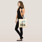 Washington Monument en WWII-herdenkingsmonument in Tote Bag (Voorkant (model))