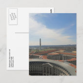 Washington Monument Federal Triangle Briefkaart (Voorkant / Achterkant)