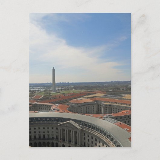 Washington Monument Federal Triangle Briefkaart (Voorkant)