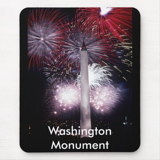 Washington Monument Fireworks Muismat (Voorkant)