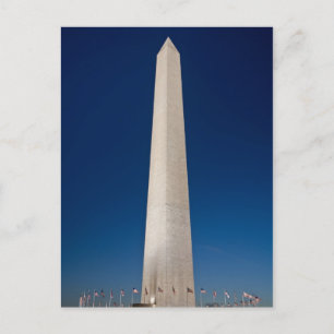 Washington Monument in Dusk Briefkaart
