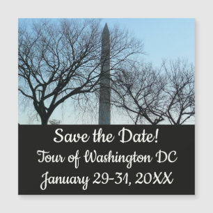 Washington Monument in Winter I Landschap