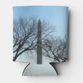 Washington Monument in Winter I Landschap Blikjeskoeler (Voorkant)