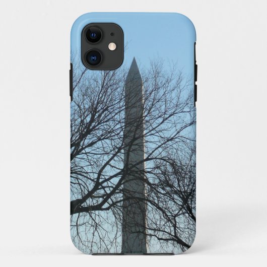 Washington Monument in Winter I Landschap Case-Mate iPhone Case (Achterkant)