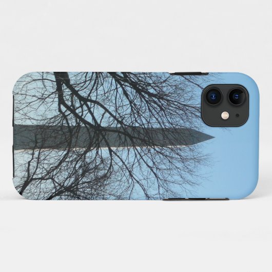 Washington Monument in Winter I Landschap Case-Mate iPhone Case (Achterkant (horizontaal))