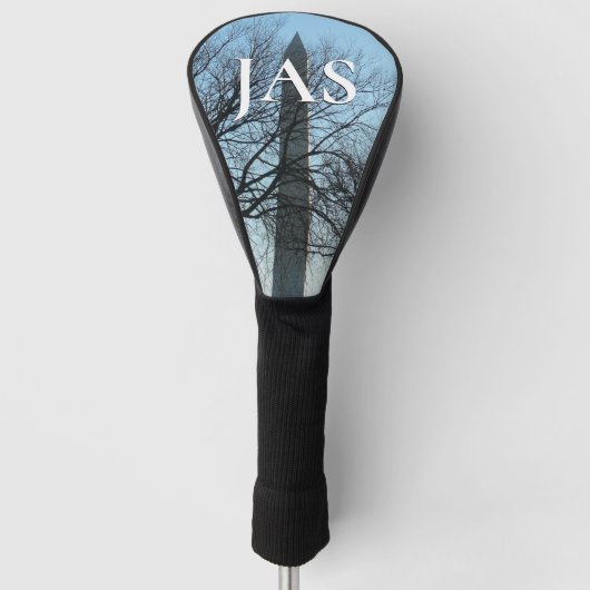 Washington Monument in Winter I Landschap Golfheadcover (Voorkant)
