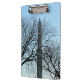 Washington Monument in Winter I Landschap Klembord (Links)