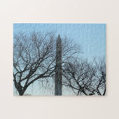 Washington Monument in Winter I Landschap Legpuzzel (Horizontaal)