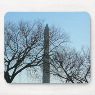 Washington Monument in Winter I Landschap Muismat