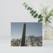 Washington Monument in Winter II Landschap Briefkaart (Staand voorkant)