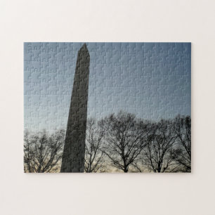 Washington Monument in Winter II Landschap Legpuzzel