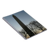 Washington Monument in Winter II Landschap Notitieboek (Rechterzijde)