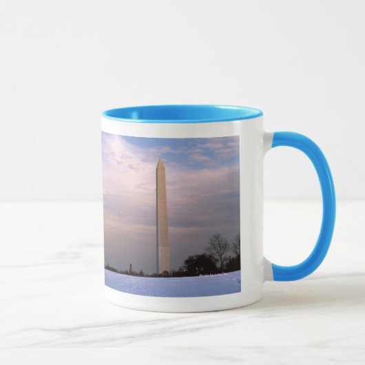 'Washington Monument in Winter'-mok Mok (Rechts)