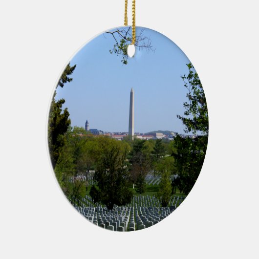 Washington Monument Keramisch Ornament (Rechts)