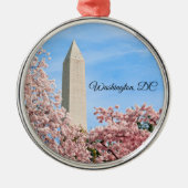 Washington Monument Metalen Ornament (Voorkant)