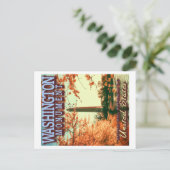 WASHINGTON MONUMENT - NATIONAL MALL WASHINGTON DC BRIEFKAART (Staand voorkant)