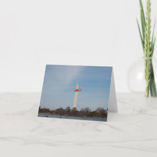 Washington Monument Notecard Kaart