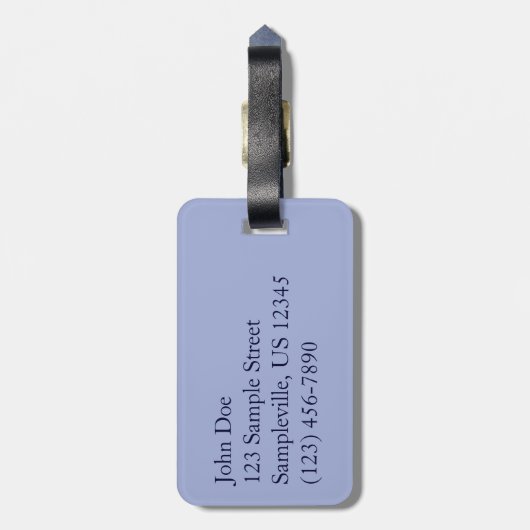 Washington Monument op Sunset Bagagelabel (Achterkant verticaal)