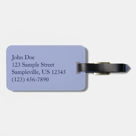 Washington Monument op Sunset Bagagelabel (Achterkant horizontaal)