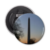 Washington Monument op Sunset Button Flesopener (Voorkant)