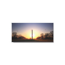 Washington Monument op Sunset