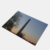 Washington Monument op Sunset Deurmat (Schuin)