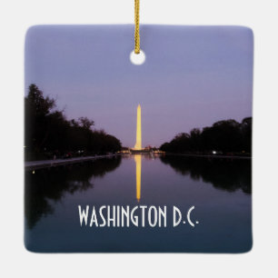 Washington Monument op Sunset Keramisch Ornament