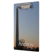 Washington Monument op Sunset Klembord (Links)