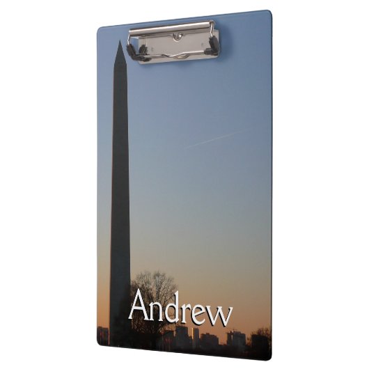 Washington Monument op Sunset Klembord (Links)