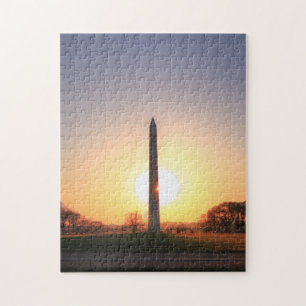Washington Monument op Sunset Legpuzzel