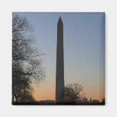 Washington Monument op Sunset Magneet (Voorkant)