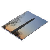 Washington Monument op Sunset Notitieboek (Linkerzijde)