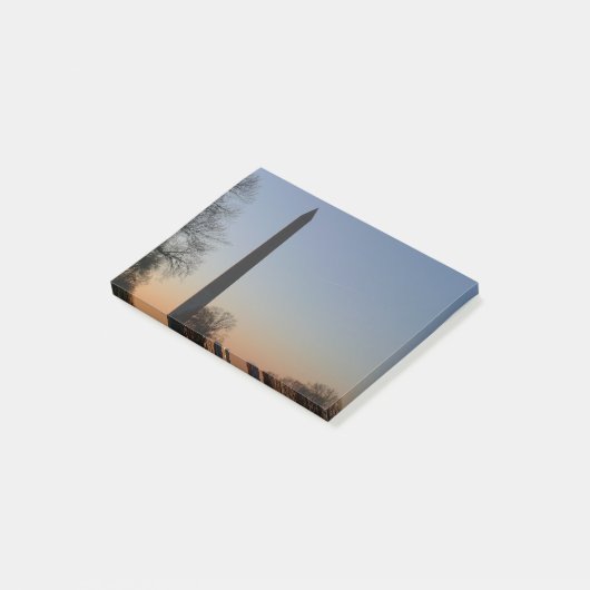 Washington Monument op Sunset Post-it® Notes (Schuin)