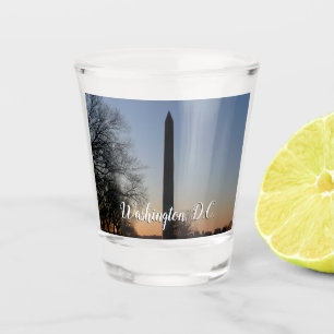 Washington Monument op Sunset Shot Glas