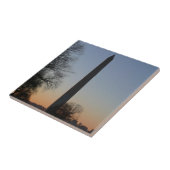 Washington Monument op Sunset Tegeltje (Zijkant)