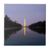 Washington Monument op Sunset Tegeltje (Voorkant)