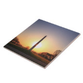 Washington Monument op Sunset Tegeltje (Zijkant)