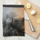 Washington Monument op Sunset Theedoek (Quarter Fold)