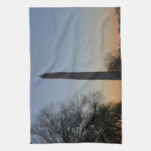 Washington Monument op Sunset Theedoek (Verticaal)