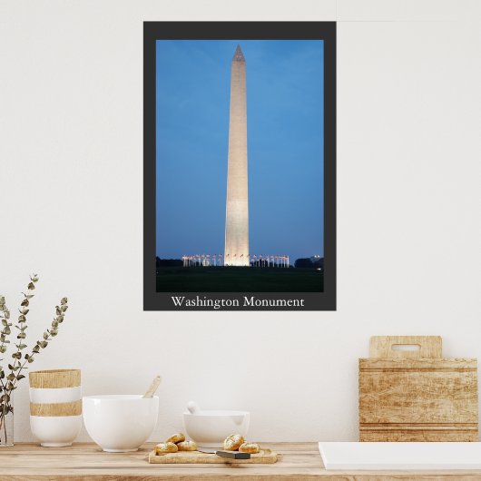 Washington Monument Poster (Keuken)
