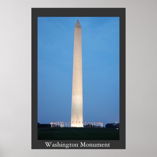 Washington Monument Poster (Voorkant)