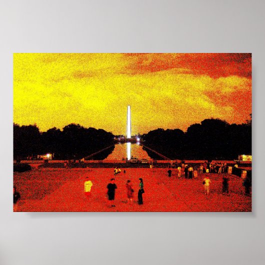 Washington Monument Poster (Voorkant)