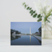 Washington Monument, Reflecterende Pool, Washingto Briefkaart (Staand voorkant)