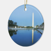 Washington Monument, Reflecterende Pool, Washingto Keramisch Ornament (Links)