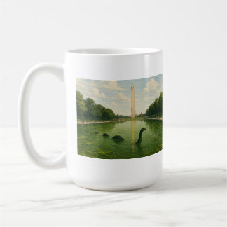 Washington Monument Reflecting Pool met Loch Ness Koffiemok