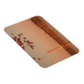 Washington Monument Sakura bij zonsondergang. Magneet (Rechterzijde)